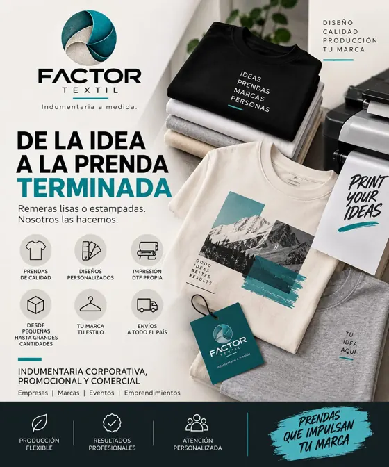 Indumentaria corporativa: de la idea a la prenda terminada